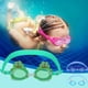 thumbnail image 4 of Gafas de natación Adepaton para niños 2 uds. Antivaho Impermeables de dibujos animados rana, 4 of 5