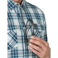 thumbnail image 5 of Wrangler Men's Long Sleeve Plaid Outdoor Utility Shirt, 5 of 7