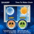 thumbnail image 2 of Sharp Ready to Wake Bear Sleep Trainer, Kid’s Alarm Clock for Ready to Rise, Galaxy Projection Nightlight and “Off-to-Bed” Feature – Simple to Set and Use!, 2 of 7