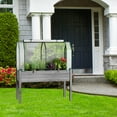 thumbnail image 4 of Costway 47" x 22" x 24" Portable Mini Greenhouse with 2 Zipper Doors & Ground Stakes, 4 of 12