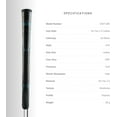 thumbnail image 5 of NEW Winn Dri-Tac 2.0 Black Undersize/Ladies Grip 32DT-JBK DriTac, 5 of 5