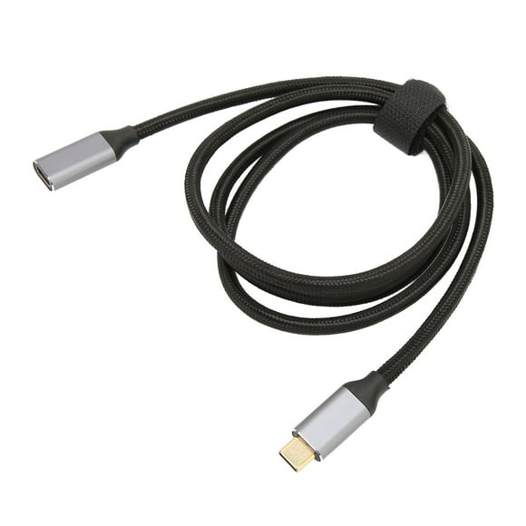 USB C Extension Cable Super Fast 10Gbps Data Transfer 4K Video Output Wide Compatibility Portable USB C 3.1 Gen 2 Male to Female Cable for USB C Hubs, Docks, Cameras