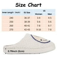 thumbnail image 6 of Smile Face Slippers for Women Comfy Thick Sole Happy Face Slippers Soft Plush Fuzzy Slip-On Women Slippers Retro Cozy Slippers Warm House Slippers for Indoor & Outdoor .., 6 of 6