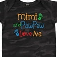 thumbnail image 4 of Inktastic Mimi and Pawpaw Love Me Boys or Girls Baby Bodysuit, 4 of 5