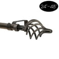 thumbnail image 3 of Home Details MODERN TWIST CURTAIN ROD 24-48", 3 of 4