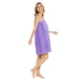 thumbnail image 4 of Turquaz Linen Lavender Waffle Spa Bath Wrap, 4 of 5