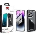 thumbnail image 2 of Funda MYBAT Lux para iPhone 14 PRO MAX Negra con mica de Cristal, 2 of 7