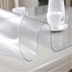 thumbnail image 2 of 1mm Transparent Table Cover Water Resistant Pvc Non-slip Tablecloth Protector-60x100cm-, 2 of 2
