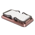 thumbnail image 3 of mDesign Metal Guest Disposable Paper Hand Towel Storage Tray - Bronze/Warm Brown, 3 of 5