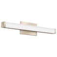 thumbnail image 1 of Lithonia Lighting Contemporary Square 3K LED Vanity Light, 2-Foot, Brushed Nickel, 1 of 1