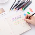 thumbnail image 4 of 16 Pcs Ensemble de Stylos Flash Couleurs Multiples Craie à Eau Stylo Écrivain, 4 of 7