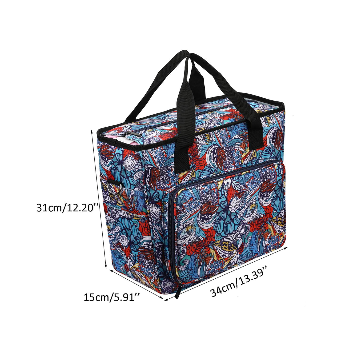 HannLk Knitting Tools Storage Bag Yarn Knitting Needle Crochet Hook Storing Tote Bag