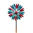 thumbnail image 1 of SteadyDoggie 1.9M Solar Wind Spinner Solstice Multi-Color LED Lighting, 1 of 7
