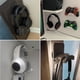 thumbnail image 2 of Soporte de pared para auriculares, gancho para auriculares debajo del escritorio, soporte adhesivo universal para Sennheiser, Sony, Bose, Beats, AKG, Audio-Technica, auriculares para juegos, auricula JAMW Sencillez, 2 of 5