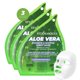 thumbnail image 1 of Vitamasques Mascarilla facial de aloe vera hidratante + mascarilla calmante combinada para reparar y nutrir la piel del rostro (paquete de 3), 1 of 1