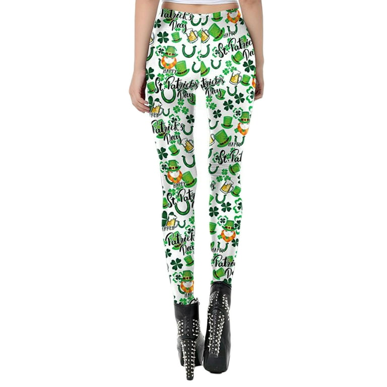 St patrick's clearance day leggings walmart