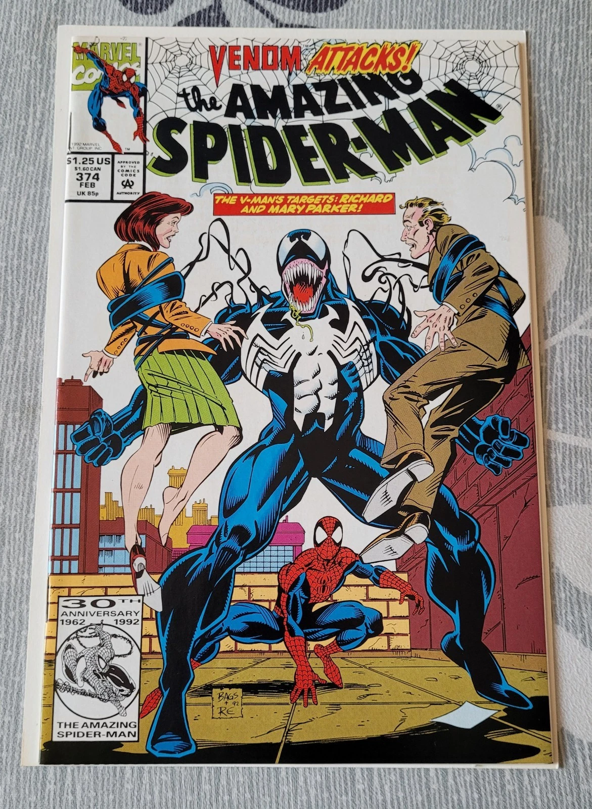 The Amazing Spider-Man #374 Vol 1 MARVEL 1993