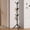 Black, variant on Freestanding Coat Rack with Hooks, Floor Standing Clothes Rack for Hats and Bags, Space Saving Coat Stand for Bedroom Entryway Hallway, Black