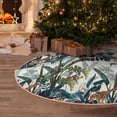 thumbnail image 5 of Rateoe Hawaiian Style Pattern Christmas Tree Skirt with Ties , Christmas Tree Decorations, Farmhouse Christmas Decor Xmas Holiday Decorations-36", 5 of 6