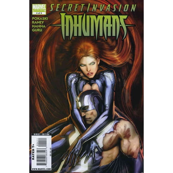 Secret Invasion: Inhumans #4 VF ; Marvel Comic Book