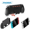 thumbnail image 1 of Étui Rigide de Protection Tout-en-un Switch OLED avec Support Intégré et Rangement pour Cartes de Jeu - Coque Antichoc pour Console Nintendo Switch OLED, 1 of 5