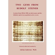 ADRIAN ANDERSON Two Gems from Rudolf Steiner (Paperback)