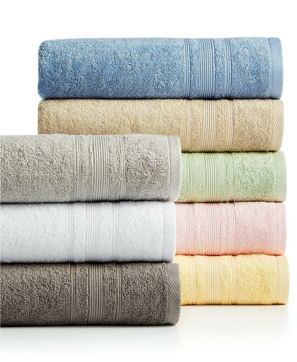 Superior 24 Pieces 100%  Cotton Washcloth Face Towels Size 12" X 13" in 6 Color 