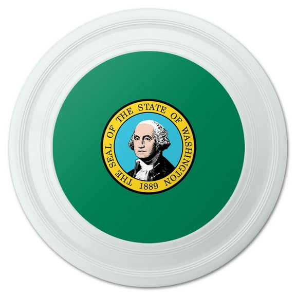 Washington State Flag Novelty 9" Flying Disc