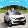 thumbnail image 5 of Yesfashion Kids 24V Ride on Car 2 Seater SUV, Battery Powered Electric Car for Kids 3 Age+, Dual Drive,  2.4G Remote Control, Music, USB, LED Lights, 5 of 8