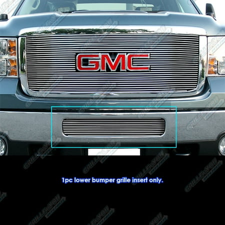 Gmc Sierra Billet Grille Grill - Fits 2011-2014 GMC Sierra 2500HD/3500HD Bumper Billet Grille Grill Insert