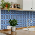 thumbnail image 2 of Mi Alma Multicolor Abstract Peel & Stick Vinyl Backsplash Tiles 5x5, 24 pcs, 2 of 10
