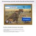 thumbnail image 2 of ArtToFrames 27.6x19.7 Inch - 70x50 CM Gold Puzzle Frame for 1000 piece Puzzles.1.50 Inch Custom Wood Puzzle Frames, Antique Gold - Comes with Economy Acrylic, 2 of 6