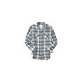 thumbnail image 1 of Aeropostale - Camisa de franela para hombre, color azul, mediano Aeropostale Botones al frente, 1 of 1
