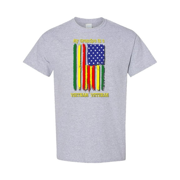 Inktastic My Grandpa is a Vietnam Veteran T-Shirt