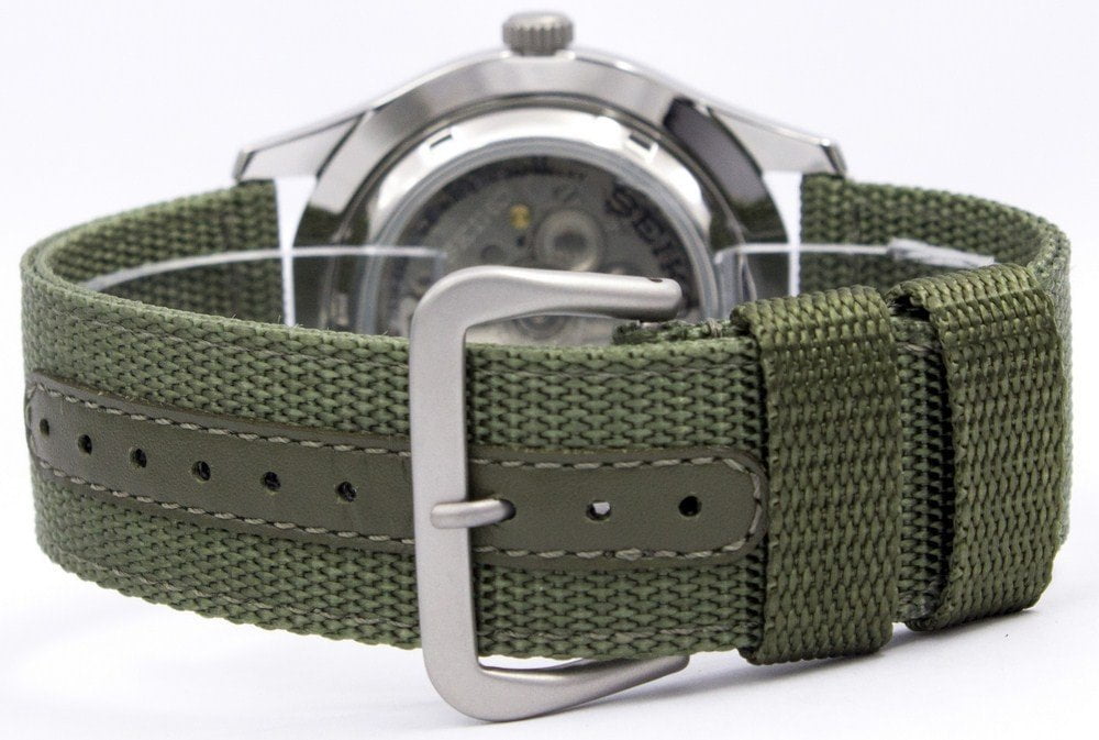 Seiko 5 Military Automatic Watch Japan Made SNZG09J1 Men s Day Date Display Walmart