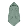 thumbnail image 1 of Yinanstore Hooded Baby Bath Towel Soft Newborn Essential Towel for Kids Newborn Neutral Green, 1 of 8