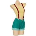 thumbnail image 2 of Women's Misty Style Costume - Crop Top, Shorts & Suspenders Set for Halloween & Theme Parties, 2 of 8