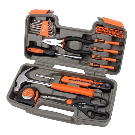 UPC: 0884540098839 | Apollo Tools DT9706-OR 39 Piece General Tool Kit Orange