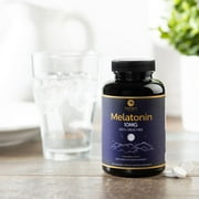 Melatonin 10mg Fast Dissolve Supplements, Sleep Support Supplement for Adults - Extra Strength 10 mg Melatonin Tablet for Restful Sleep Support, Strawberry Flavor, Sugar-Free Non-GMO - 120 Day Supply