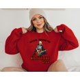 thumbnail image 2 of Rockin' Around Sweater, Vintage Christmas, Christmas Tree Sweatshirt, Womens Cute Santa, Xmas Graphic Pullover, Holiday Ugly Sweater 1310107215, 2 of 5