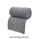 thumbnail image 2 of Manta Raschel de doble capa | Manta de invierno suave y gruesa para cama, sofá y sillón | Ropa de cama cálida y acogedora para el hogar, la oficina y los viajes | Manta de poliéster de 100x70 cm, 2 of 5