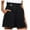 Z16-Black, variant on Women's Stretch Fit Shorts Solid Color Pocket Cargo Pants High Waist Hot Casual Lightweight Short Fashion Basic Dailywear Clothe Comfy Inseam Running Gym Soft Shorts