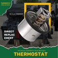 thumbnail image 4 of 23503827 Thermostat 160° Suitable for Detroit Diesel S60 Engine, 4 of 5