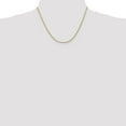 thumbnail image 4 of Auriga Fine Jewelry 14K Yellow Gold 1mm Franco Chain Necklace 18inch for Women, 4 of 6