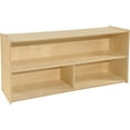 thumbnail image 6 of RRI Goods 2-Shelf Kids Bookshelf & Toy Storage Organizer, 3-Section Montessori Shelves, 6 of 6