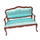 thumbnail image 4 of Silla de muebles en miniatura para casa de muñecas a escala 1:12, accesorio decorativo para casa de muñecas. Dos plazas, 4 of 9