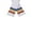 White, variant on JeashCHAT Thigh High Socks Over Knee Rainbow Stripe Girls Football Sport Socks Black White