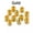 Gold, variant on 50-100pcs Dia 4-12mm Big Hole Beads Spacer Beads for DIY Charm Jewelry Making-Silver-10mm x 100pcs