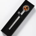 thumbnail image 5 of Thanksgiving pumpkins leaves Book Mark: Vintage Silver Lace-Edged Bookmark - a Delightful Gift for Readers and Book Lovers, 5 of 5