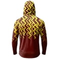 thumbnail image 4 of Mens Fishing Shirts Long Sleeve Sun Hoodies With Face Mask Uv Protection Cooling Hooded Rash Guard Shirts, XL, 4 of 7